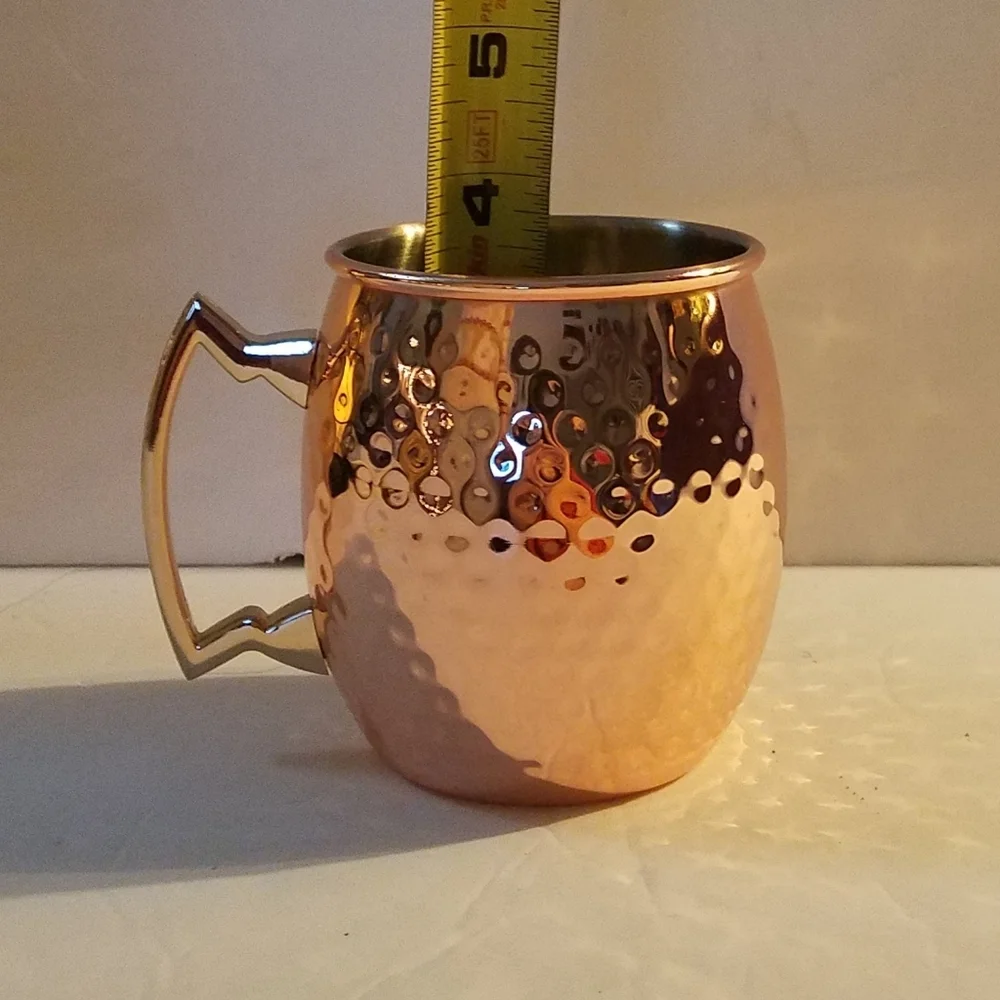Godinger Moscow Mule Dimple Mug New